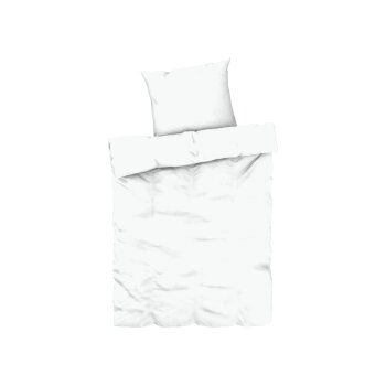 LIVARNO home Baumwoll-Leinen-Bettwäsche, 155 x 220 cm - B-Ware