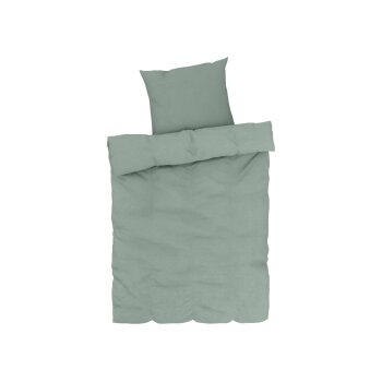 LIVARNO home Baumwoll-Leinen-Bettwäsche, 155 x 220...