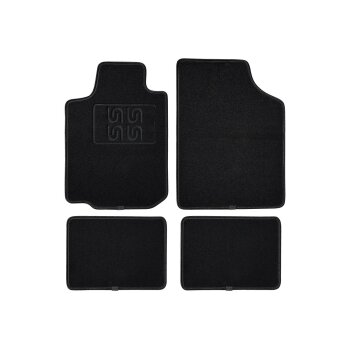 ULTIMATE SPEED® Automattenset RS Racing, 4-teilig (Schwarz) - B-Ware sehr gut