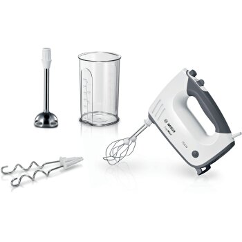 Bosch Handmixer ErgoMixx MFQ37470, 750 Watt, weiß -...