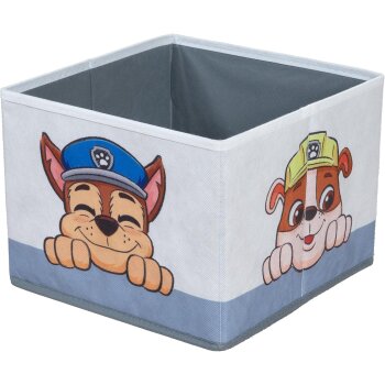 roba Klappbare Sitzbank Paw Patrol, mit Canvas Boxen, grau/blau - B-Ware neuwertig