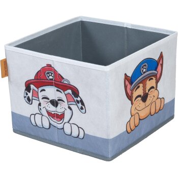 roba Klappbare Sitzbank Paw Patrol, mit Canvas Boxen, grau/blau - B-Ware neuwertig