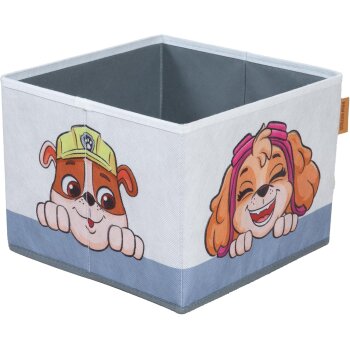 roba Klappbare Sitzbank Paw Patrol, mit Canvas Boxen, grau/blau - B-Ware neuwertig