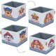 roba Klappbare Sitzbank Paw Patrol, mit Canvas Boxen, grau/blau - B-Ware neuwertig