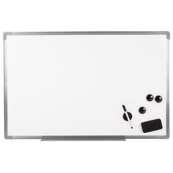 crelando® Magnetisches Whiteboard, 90 x 58 cm - B-Ware Transportschaden Kosmetisch