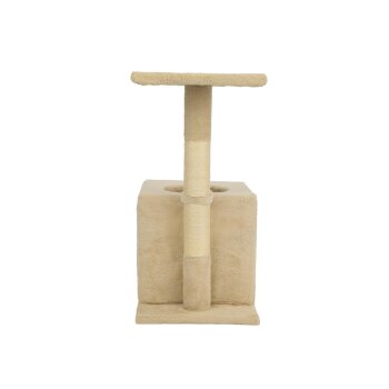 zoofari® Kratzbaum mit Höhle, beige - B-Ware sehr gut