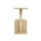 zoofari® Kratzbaum mit Höhle, beige - B-Ware sehr gut