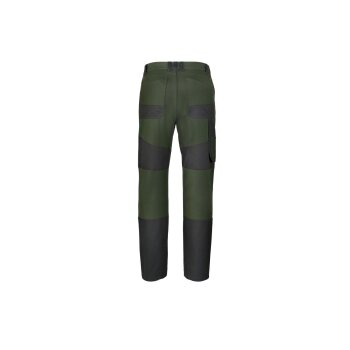 PARKSIDE PERFORMANCE® Herren Arbeitsbundhose mit CORDURA® Knieverstärkung (grün/schwarz, 50) - B-Ware neuwertig