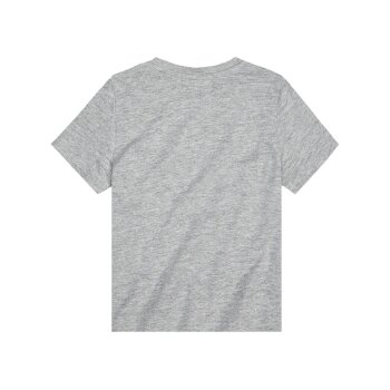 lupilu® Kinder T-Shirts, 4 Stück, aus weicher Single-Jersey-Qualität (weiß/grau/blau, 86/92) - B-Ware neuwertig