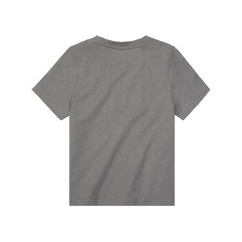 lupilu® Kinder T-Shirts, 4 Stück, aus weicher Single-Jersey-Qualität (weiß/grau/blau, 86/92) - B-Ware neuwertig
