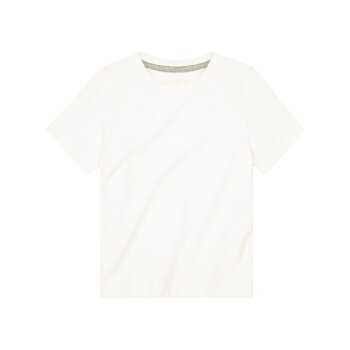 lupilu® Kinder T-Shirts, 4 Stück, aus weicher Single-Jersey-Qualität (weiß/grau/blau, 86/92) - B-Ware neuwertig