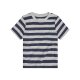 lupilu® Kinder T-Shirts, 4 Stück, aus weicher Single-Jersey-Qualität (weiß/grau/blau, 86/92) - B-Ware neuwertig