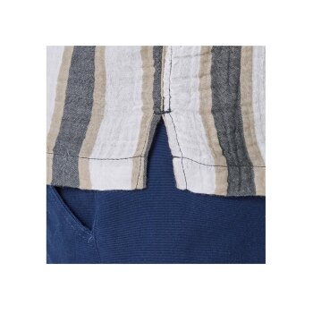 LIVERGY® Herren Musselinhemd, aus reiner Baumwolle (Streifen, S (37/38)) - B-Ware neuwertig