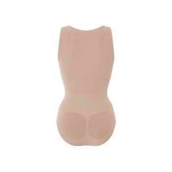 esmara® Damen Soft-Shaping-Body, ohne auftragende Seitennähte (Beige, M(40/42)) - B-Ware neuwertig