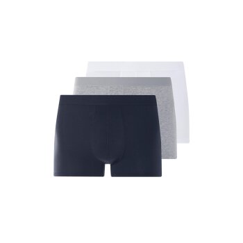 LIVERGY® Herren Boxer, 3 Stück (marine/grau/weiß, 8/XXL) - B-Ware neuwertig