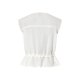 esmara® Damen Bluse, aus weichem Musselin (Weiß, 40) - B-Ware neuwertig