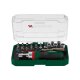 PARKSIDE® Ratschen-Bit- und Steckschlüssel-Set / Bit-Set / Ratschen-Schraubendreher-Bit- und Steckschlüssel-Set (Bit- und Stecknusssatz 6,3 mm) - B-Ware Transportschaden Kosmetisch