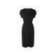 esmara® Damen Kleid, mit Leinen (Schwarz, S(36/38)) - B-Ware neuwertig
