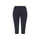 esmara® Damen Capri Leggings, mit Bio-Baumwolle (Navy, M(40/42)) - B-Ware neuwertig
