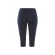 esmara® Damen Capri Leggings, mit Bio-Baumwolle (Navy, M(40/42)) - B-Ware neuwertig