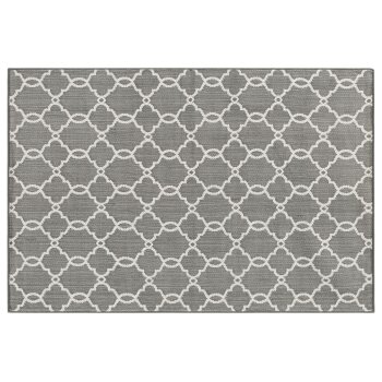 LIVARNO home Outdoorteppich, ideal für Außenbereich (Dunkelgrau) - B-Ware sehr gut