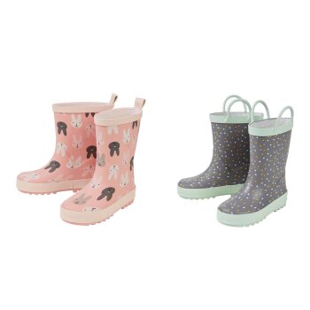 lupilu® Kleinkinder Regenstiefel mit textiler...