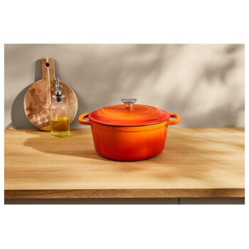 SILVERCREST® Gusseisentopf, Ø 26 cm, Premium - B-Ware