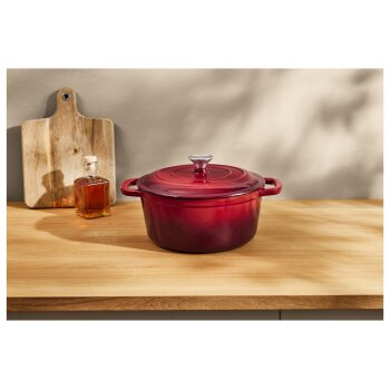 SILVERCREST® Gusseisentopf, Ø 26 cm, Premium - B-Ware