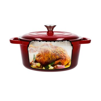 SILVERCREST® Gusseisentopf, Ø 26 cm, Premium - B-Ware