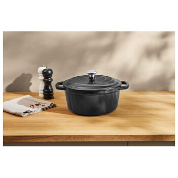 SILVERCREST® Gusseisentopf, Ø 26 cm, Premium - B-Ware