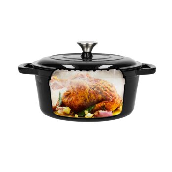 SILVERCREST® Gusseisentopf, Ø 26 cm, Premium - B-Ware