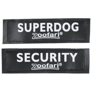 zoofari® Hundegeschirr, mit reflektierenden Deko-Elementen (Schwarz, L) - B-Ware sehr gut