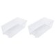 SILVERCREST® Kühlschrank-Organizer Kühlschrankorganizer (3 Liter, 2 Stück) - B-Ware Transportschaden Kosmetisch