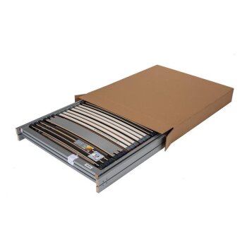 BeCo Lattenrost, 7 Zonen, 140 x 200 cm - B-Ware Transportschaden Kosmetisch