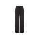 esmara® Damen Wide-Leg-Bundfaltenhose, hohe Leibhöhe (Schwarz, 36) - B-Ware sehr gut