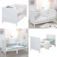 roba Kombi-Kinderbett EASY SLEEP, 70 x 140 cm, Holz weiß - B-Ware sehr gut