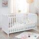 roba Kombi-Kinderbett EASY SLEEP, 70 x 140 cm, Holz weiß - B-Ware sehr gut