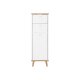 LIVARNO home »CORFU« Badezimmer-Seitenschrank, weiß - B-Ware gut