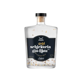 SANSIBAR DELUXE Schickeria Gin-Likör mit Gold 47% Vol