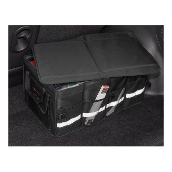 ULTIMATE SPEED® Kofferraum-Aufbewahrungsboxen, mit 4 Einsteckfächer (Deckel wasserdicht) - B-Ware sehr gut