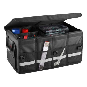 ULTIMATE SPEED® Kofferraum-Aufbewahrungsboxen, mit 4 Einsteckfächer (Deckel wasserdicht) - B-Ware sehr gut