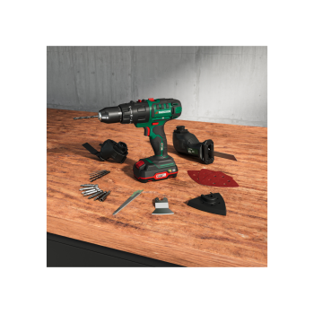 PARKSIDE® 20V Akku-Kombigerät 3in1 Starterset »PKGA 20-Li C2«, mit Akku und Ladegerät - B-Ware Transportschaden Kosmetisch