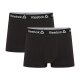Reebok Herren Boxershorts, 2 Stück, elastischer Taillenbund mit Brandlogo (Schwarz, 7/XL) - B-Ware neuwertig
