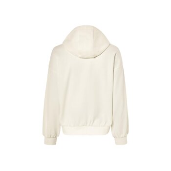 esmara® Damen Sweatjacke, mit Baumwolle (Weiß, S (36/38)) - B-Ware neuwertig