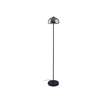 LIVARNO home LED-Stehleuchte, Lampenschirm aus hochwertigem Glas (Grauglas) - B-Ware neuwertig