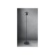 LIVARNO home LED-Stehleuchte, Lampenschirm aus hochwertigem Glas (Grauglas) - B-Ware neuwertig