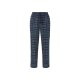 LIVERGY® 2-teiliger Herren-Baumwollpyjama, XL, navy/grün - B-Ware neuwertig