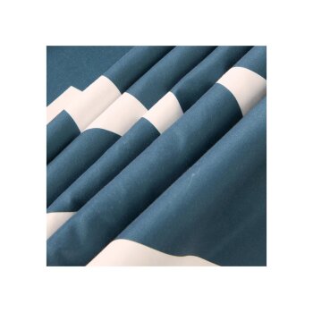 LIVARNO home Bettwäsche Mikrofaser Satin, 220 x 200 cm, blau - B-Ware neuwertig