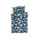 LIVARNO home Bettwäsche Mikrofaser Satin, 220 x 200 cm, blau - B-Ware neuwertig