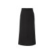 esmara® Damen Midi-Rock mit Seitenschlitz (Schwarz, S(36/38)) - B-Ware neuwertig